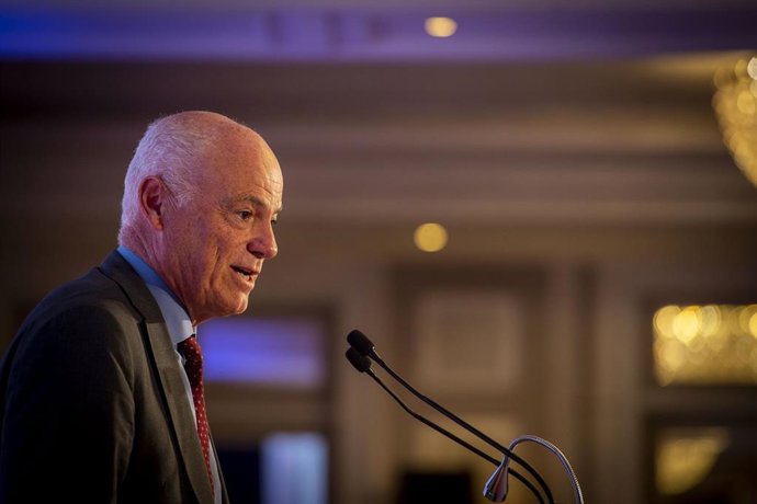 Archivo - El presidente de la Autoridad Bancaria Europea, José Manuel Campa, clausura la V Jornada de Banca del periódico elEconomista, en el Hotel Villa Magna de Madrid, a 4 de octubre de 2022, en Madrid (España). 