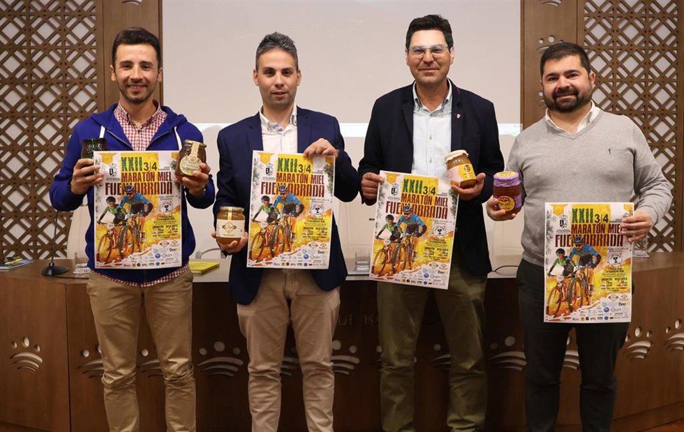 Presentación de la Maratón de la Miel de Fuenlabrada de los Montes MTB