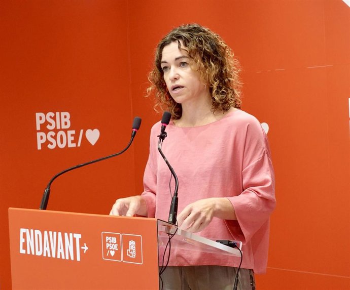 Archivo - La portavoz del Grupo Municipal Socialista en Palma, Rosario Sánchez.