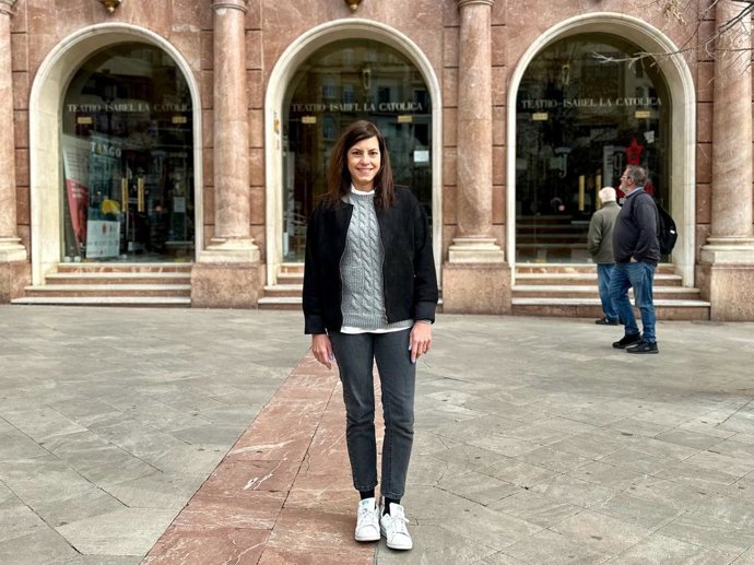 La concejal de Vox en el Ayuntamiento de Granada Mónica Rodríguez Gallego.