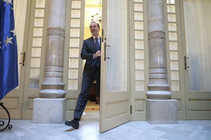 Archivo - El presidente del Parlament, Gabriel Le Senne.