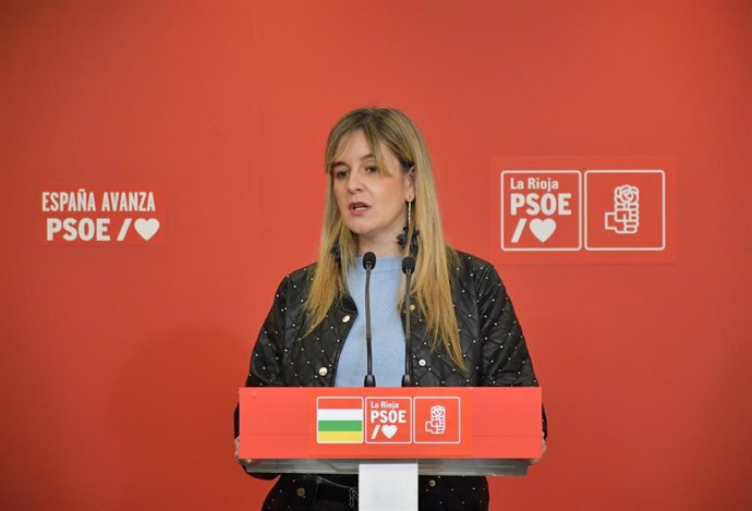 La portavoz adjunta del Grupo Parlamentario Socialista, Sara Orradre