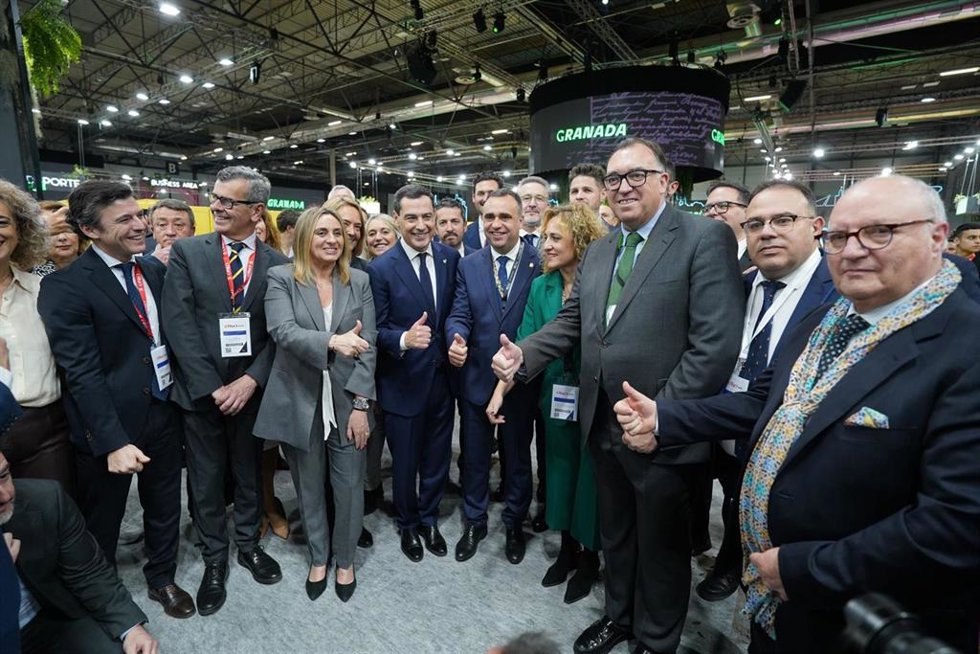 Representantes institucionales en Fitur.