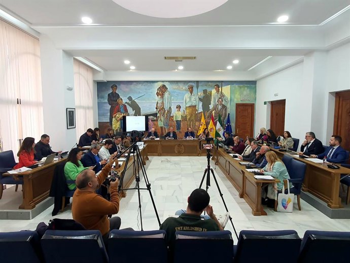 Pleno del Ayuntamiento de Rincón de la Victoria