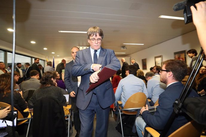 Archivo - El expresidente de la Generalitat y eurodiputado de Junts, Carles Puigdemont.