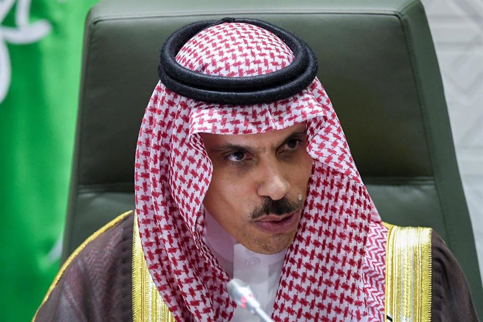 Archivo - El ministro de Exteriores de Arabia Saudí, Faisal bin Farhan (archivo)
