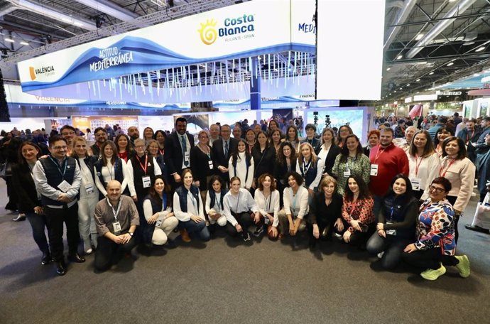 La Costa Blanca ensalza su participación en Fitur y espera lograr "cifras récord" de reservas y visitantes