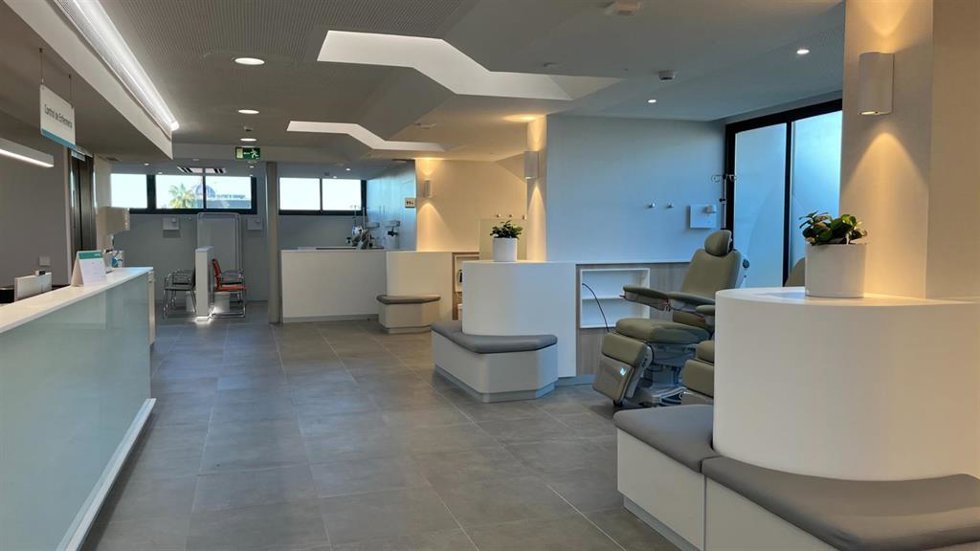 Nuevo Hospital de Día Onco-hematológico de Quirónsalud Sagrado Corazón en Sevilla.