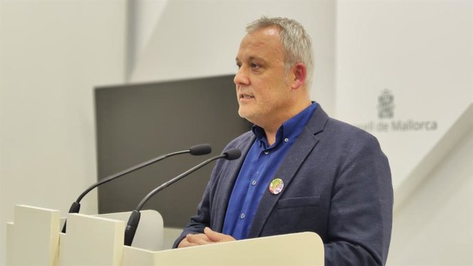 Archivo - El portavoz de MÉS per Mallorca en el Consell, Jaume Alzamora.