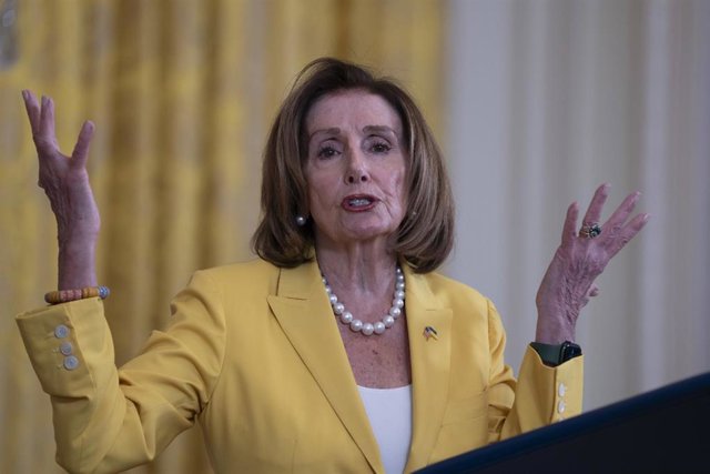 Archivo - Nancy Pelosi, expresidenta de la Cámara de Representantes de EEUU.