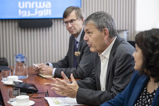 Archivo -  Philippe Lazzarini, comisionado de la UNRWA