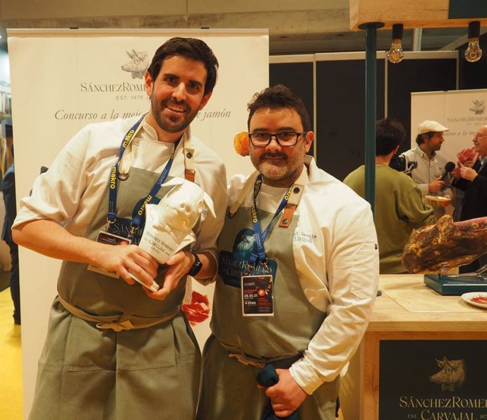 El chef de Quinqué (Madrid), Carlos Griffo, ganador de la mejor croqueta de jamón ibérico de España