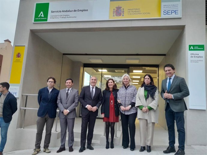 Inauguración de la oficina de empleo en Algeciras.