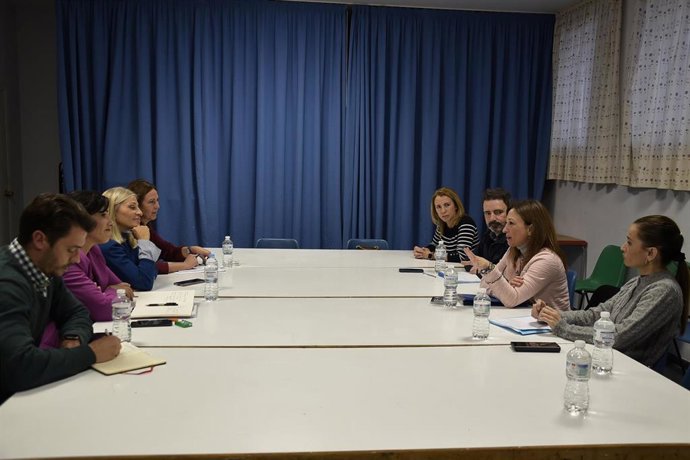 Reunión entre PP e IU en Málaga.
