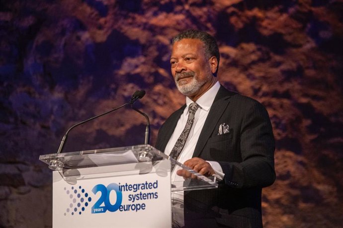 El director general de Integrated Systems Europe (ISE), Mike Blackman.