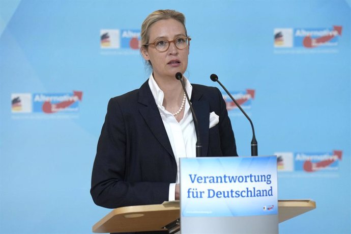 La copresidenta del partido Alternativa para Alemania (AfD), Alice Weidel