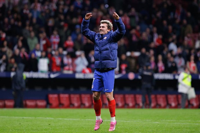 Antoine Griezmann con el Atlético de Madrid