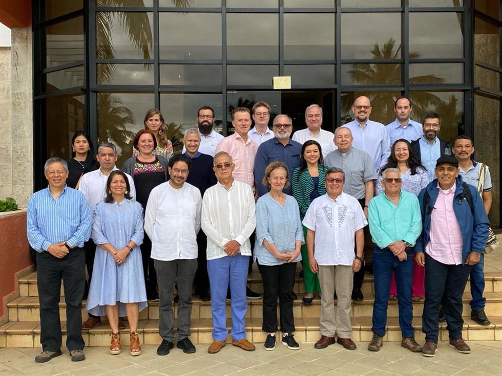 El ministro de Defensa de Colombia, Iván Velasquez, participa en el sexto ciclo de la mesa de diálogo con el ELN, celebrado en La Habana, Cuba