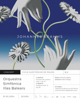 Cartel del concierto de la OSIB.