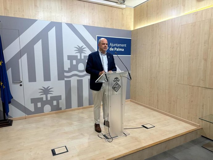 El regidor de Urbanismo, Vivienda y Proyectos Estratégicos del Ayuntamiento de Palma, Óscar Fidalgo.