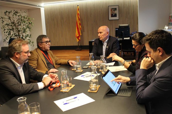 Momento de la reunión.