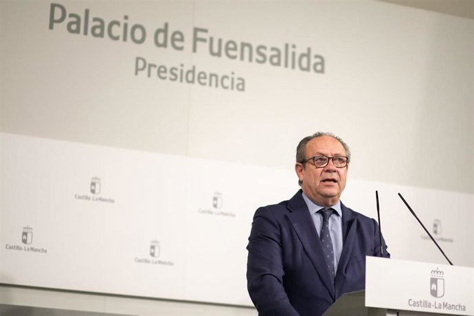 El consejero de Hacienda, Administraciones Públicas y Transformación Digital de C-LM, Juan Alfonso Ruiz Molina.