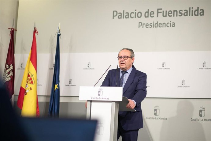 El consejero de Hacienda, Administraciones Públicas y Transformación Digital de C-LM, Juan Alfonso Ruiz Molina.