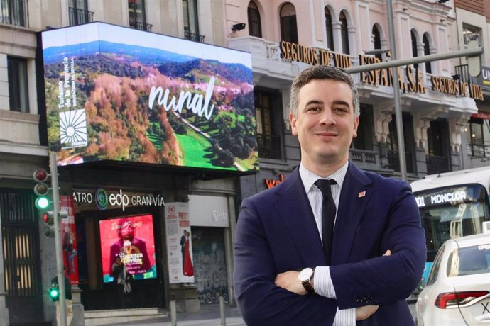 El vicepresidente de Prodetur, Rodrigo Rodríguez Hans, en Fitur 2024.