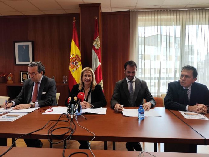 Marichalar, De Gregorio, Rubio y Barrio presentan el concurso '¿Qué es Numancia para ti?'