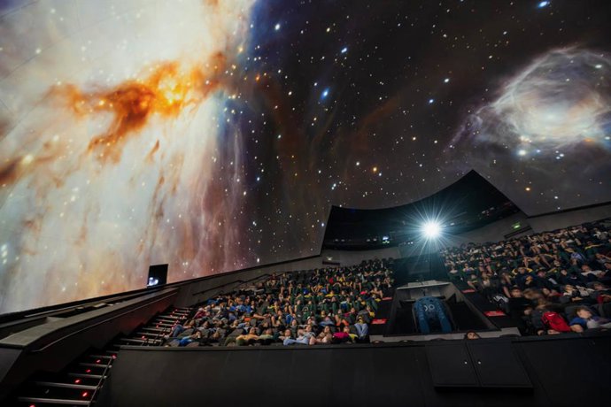 El planetario 'Las Nocturnas de invierno' del Hemisfric logra el 96 % de ocupación en las sesiones de enero