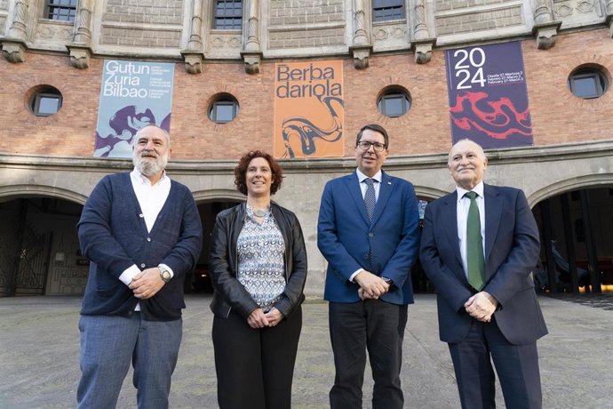 Fernando Pérez, Amaia Arregi, Gonzalo Olabarria y Gorka Martinez