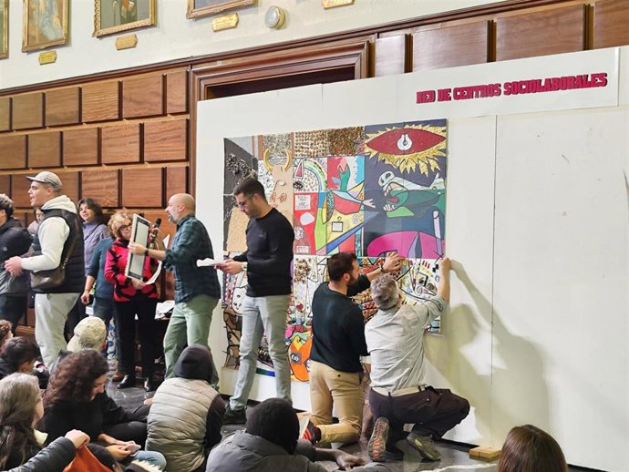 El 'Guernica' de la paz de los centros sociolaborales