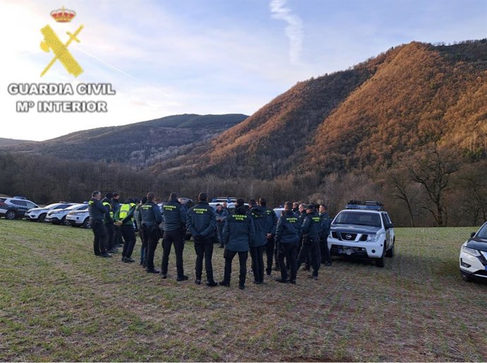 Dispositivo de búsqueda del hombre desaparecido en Montanuy (Huesca).