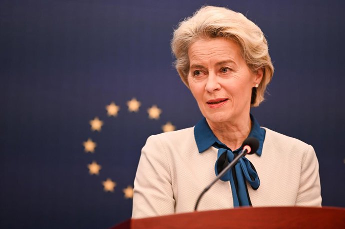 Archivo - La presidenta de la Comisión Europea, Ursula von der Leyen (archivo)