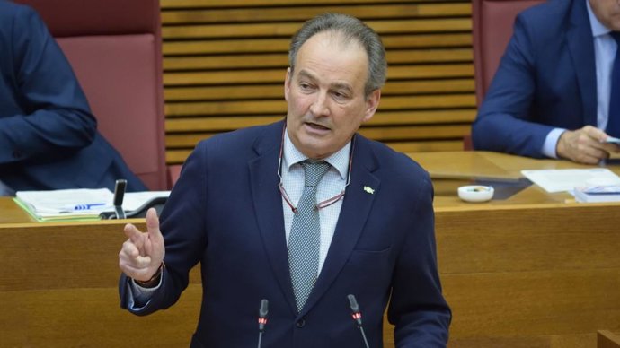 Archivo - El conseller de Agricultura y miembro de Vox, José Luis Aguirre, en una imagen de archivo. 