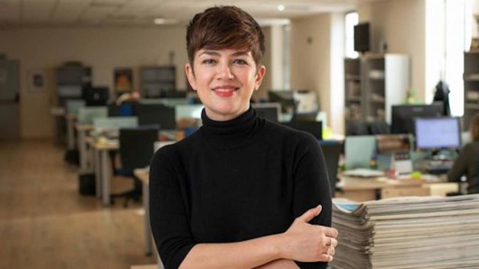 La periodista Conchi Sánchez.