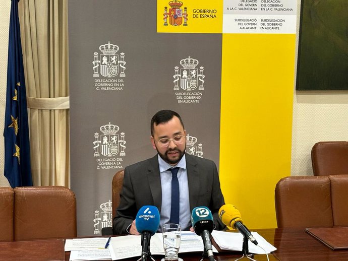 El subdelegado del Gobierno en la provincia de Alicante, Juan Antonio Nieves