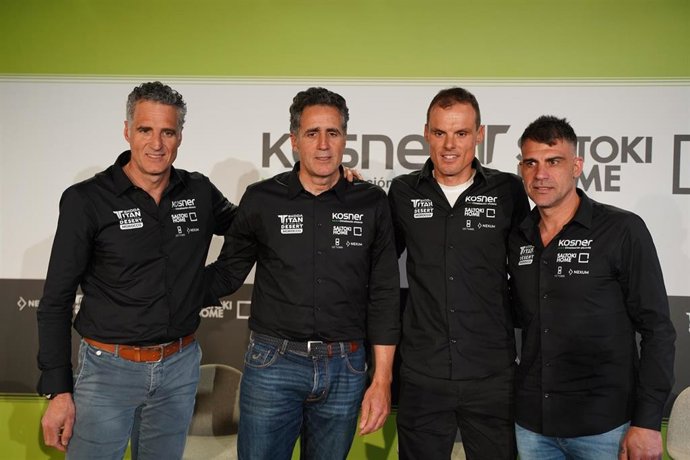 Induráin, Pereiro y Luis León encabezan el equipo Kosner-Saltoki Home para la Titan Desert Marroco 2024