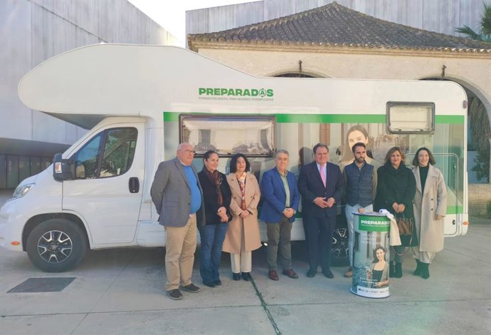 Presentación en Almonte del programa 'Preparadas' de la Consejería de Empleo, Empresa y Trabajo