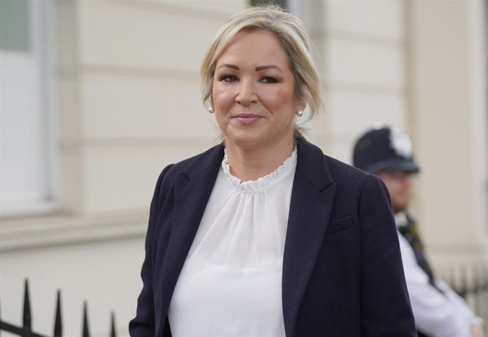 Archivo -  Michelle O'Neill, 'número dos' del Sinn Féin