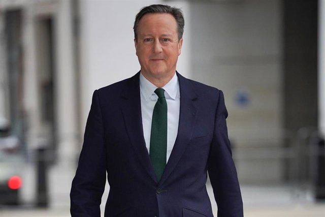 David Cameron, ministro de Exteriores de Reino Unido