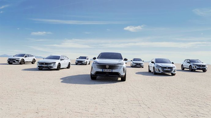 Gama de vehículos Peugeot presentados en el Lion Day 2024