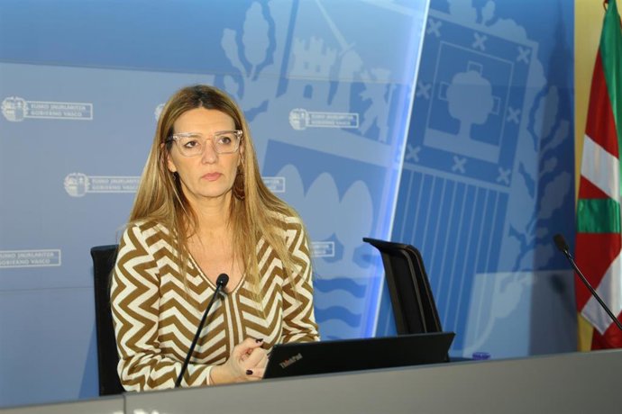 La directora de Tráfico del Gobierno Vasco, Estíbaliz Olabarri