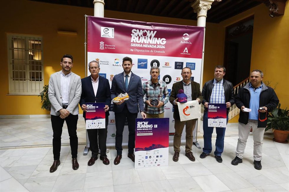 Imagen de la presentación de la Snow Running Sierra Nevada 2024