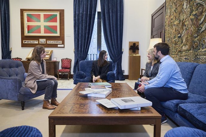 Tejeria se ha reunido este martes, en el Parlamento Vasco, con una delegación de UNRWA