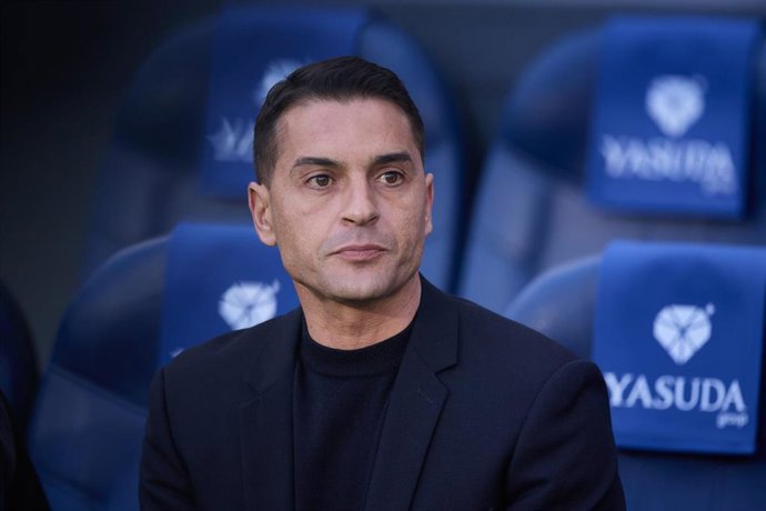 Francisco Rodríguez, entrenador del Rayo Vallecano, durante un partido