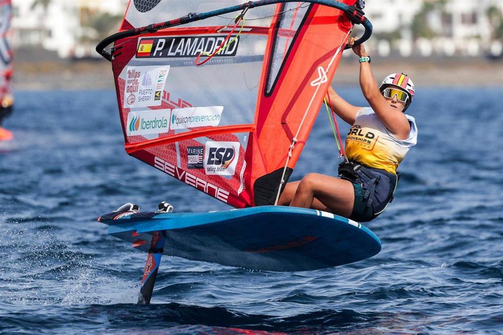 2024 Iqfoil Worlds Lanzarote, Marina Rubicón. Sailing Energy / Iqfoil Class30 January, 2024