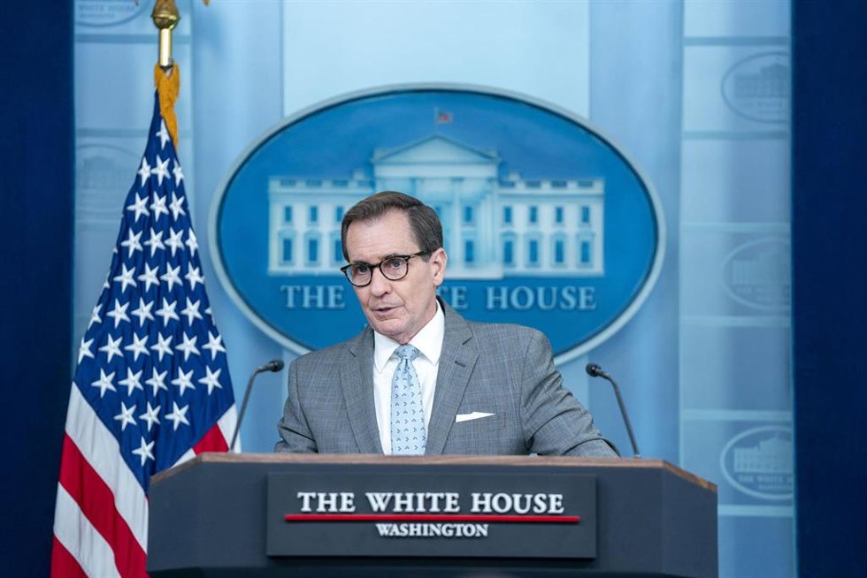 El portavoz de Seguridad Nacional de la Casa Blanca, John Kirby