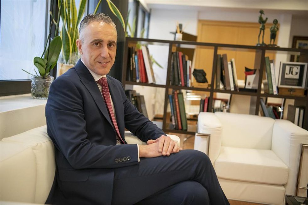 El alcalde de Puertollano, Miguel Ángel Ruiz, en entrevista con Europa Press