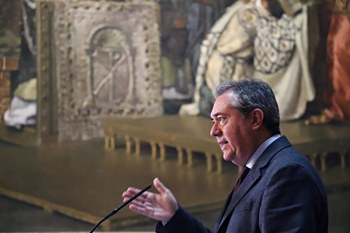 El portavoz del PSOE en el Senado, Juan Espadas, en una foto de archivo.